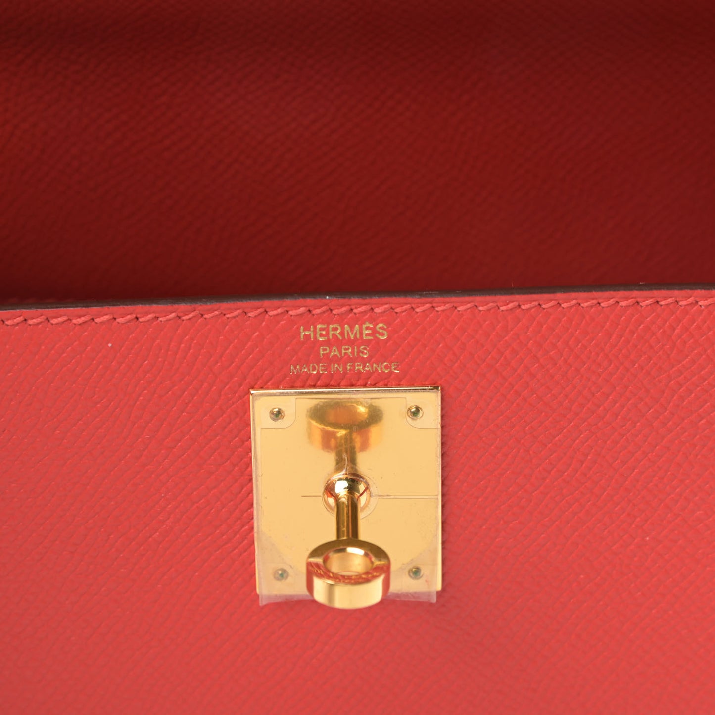Epsom Kelly Sellier 28 Rouge Tomate