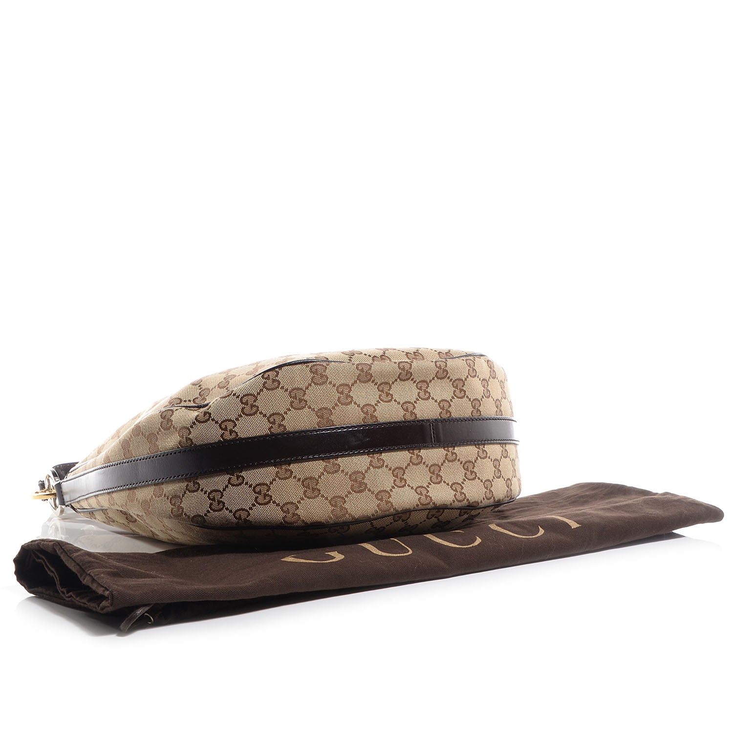 Gucci Monogram GG Twins Medium Hobo Dark Brown 4 of 7