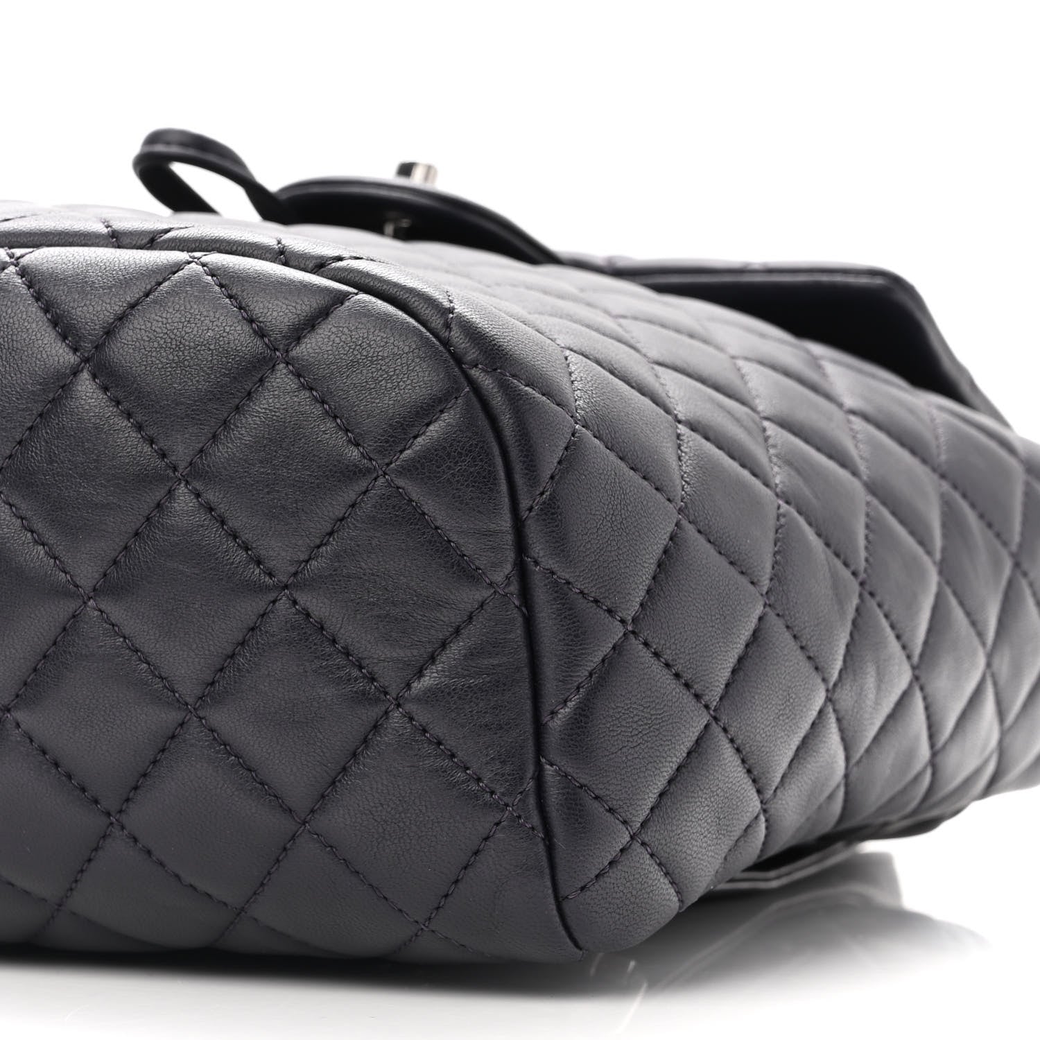 Chanel Lambskin Quilted Small Urban Spirit Backpack Navy 10 of 10