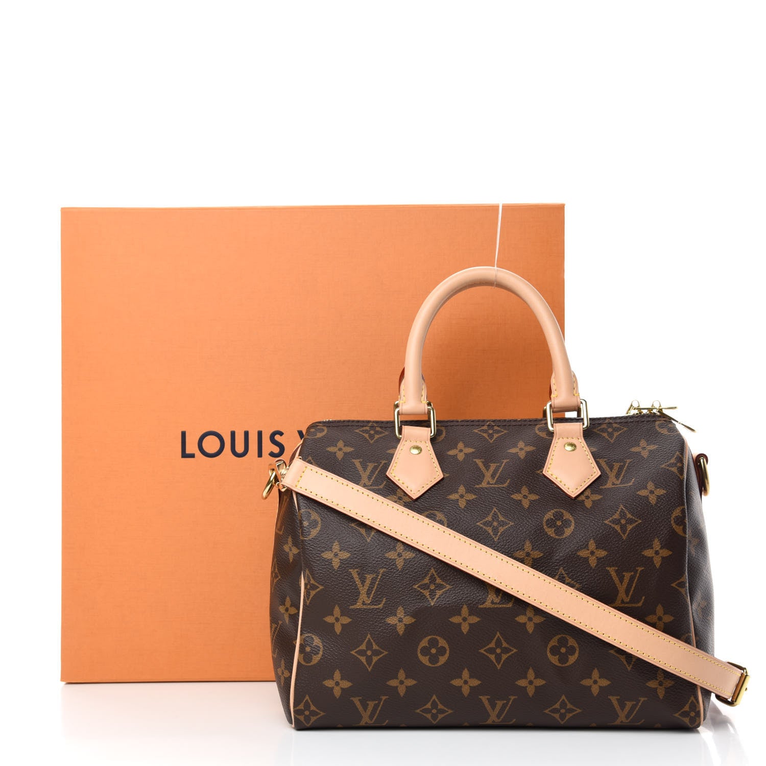 Louis Vuitton Monogram Speedy Bandouliere 25 11 of 11