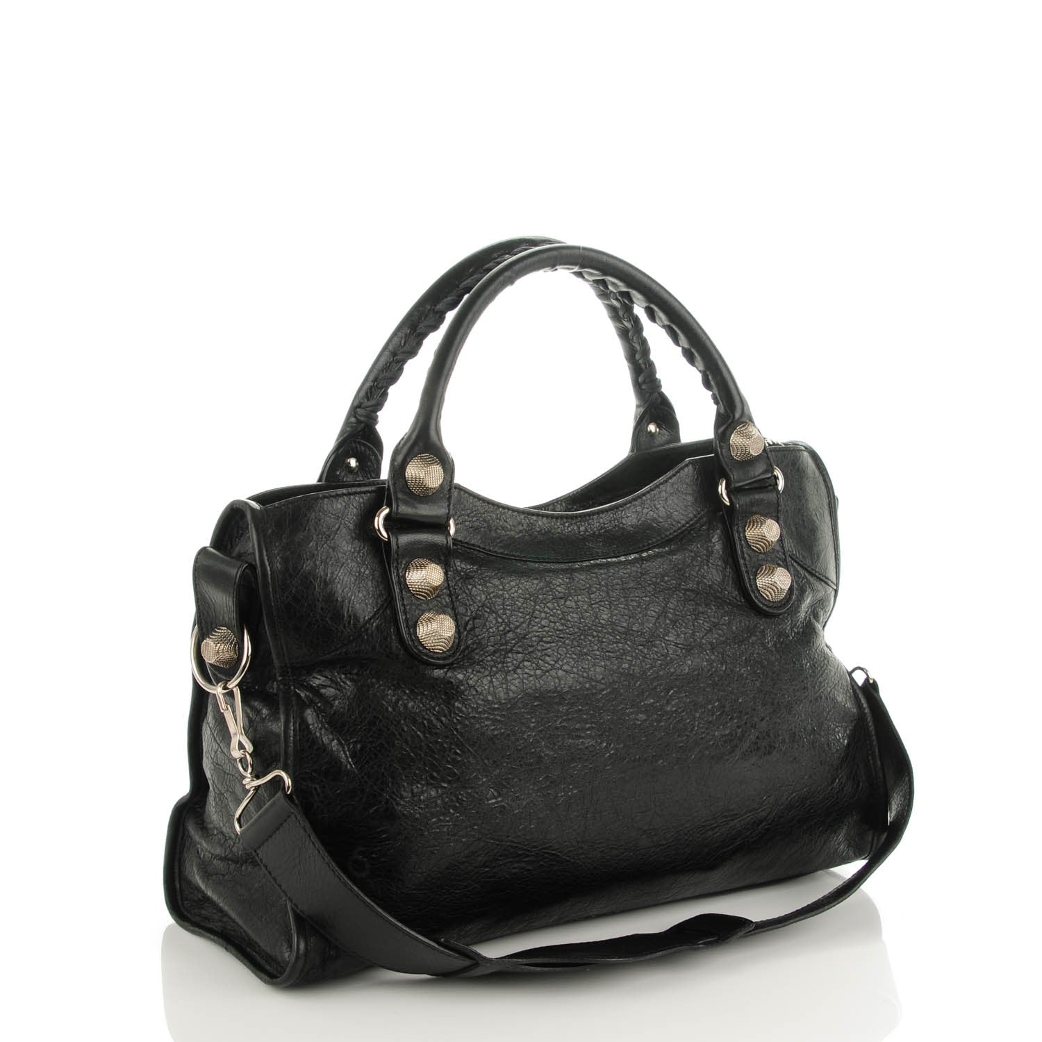 Balenciaga Agneau Giant 21 Silver Hardware City Black 3 of 7