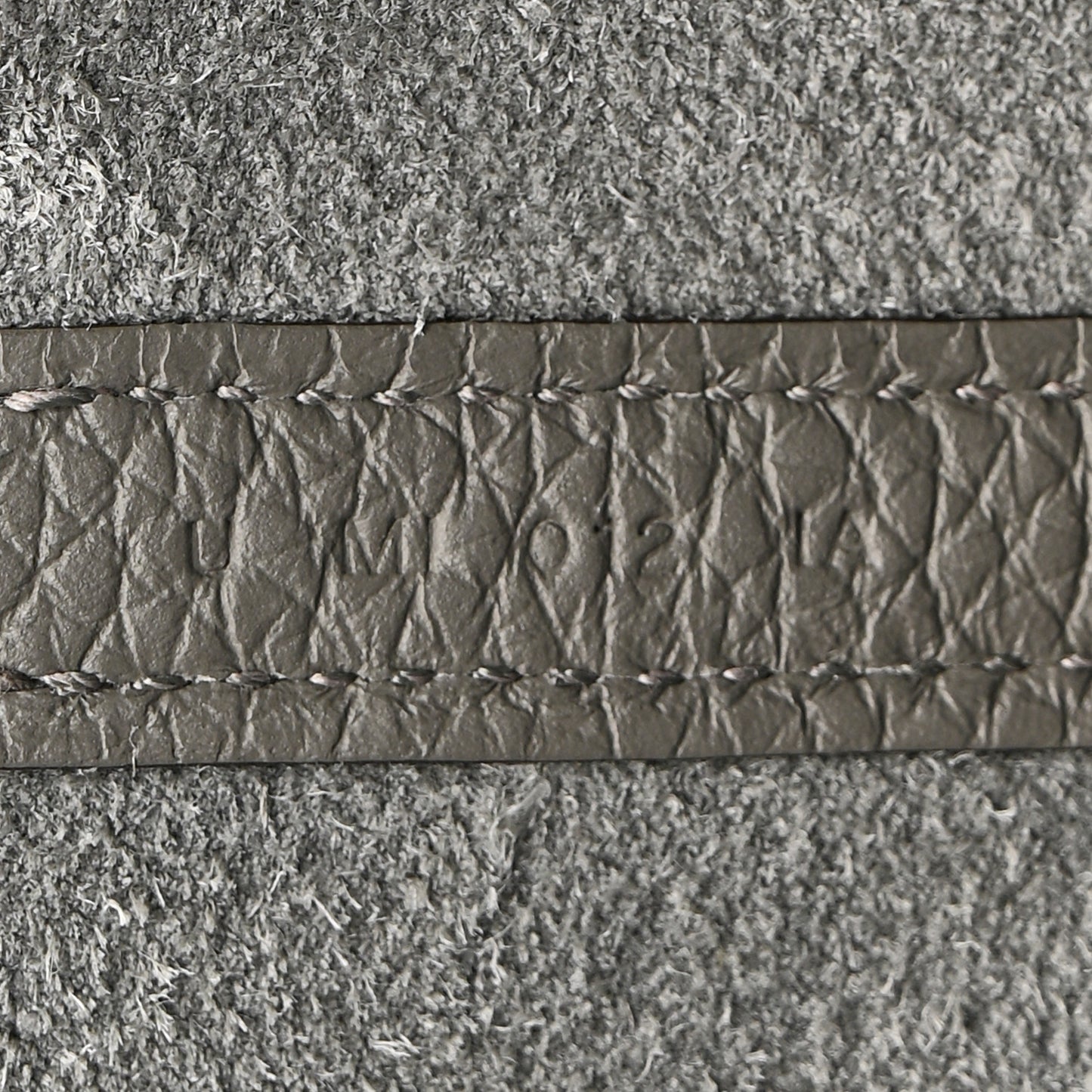 Taurillon Clemence Picotin Lock 22 MM Gris Meyer