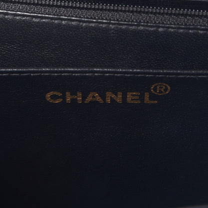 Chanel Lambskin Quilted Jumbo Single Flap Black 9 of 10
