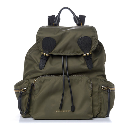 Burberry Nylon Large Rucksack Backpack Canvas Green 1 of 13