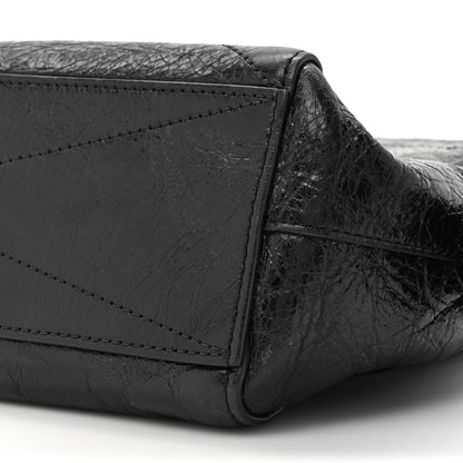 Givenchy Creased Patent Calfskin Small ID Flap Black 8 of 11