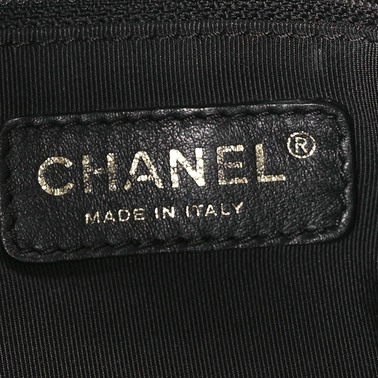 Chanel Calfskin Cerf Executive Shopper Tote Black 7 of 13