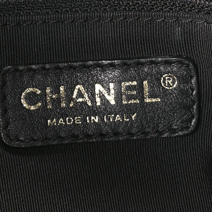 Chanel Calfskin Cerf Executive Shopper Tote Black 7 of 13