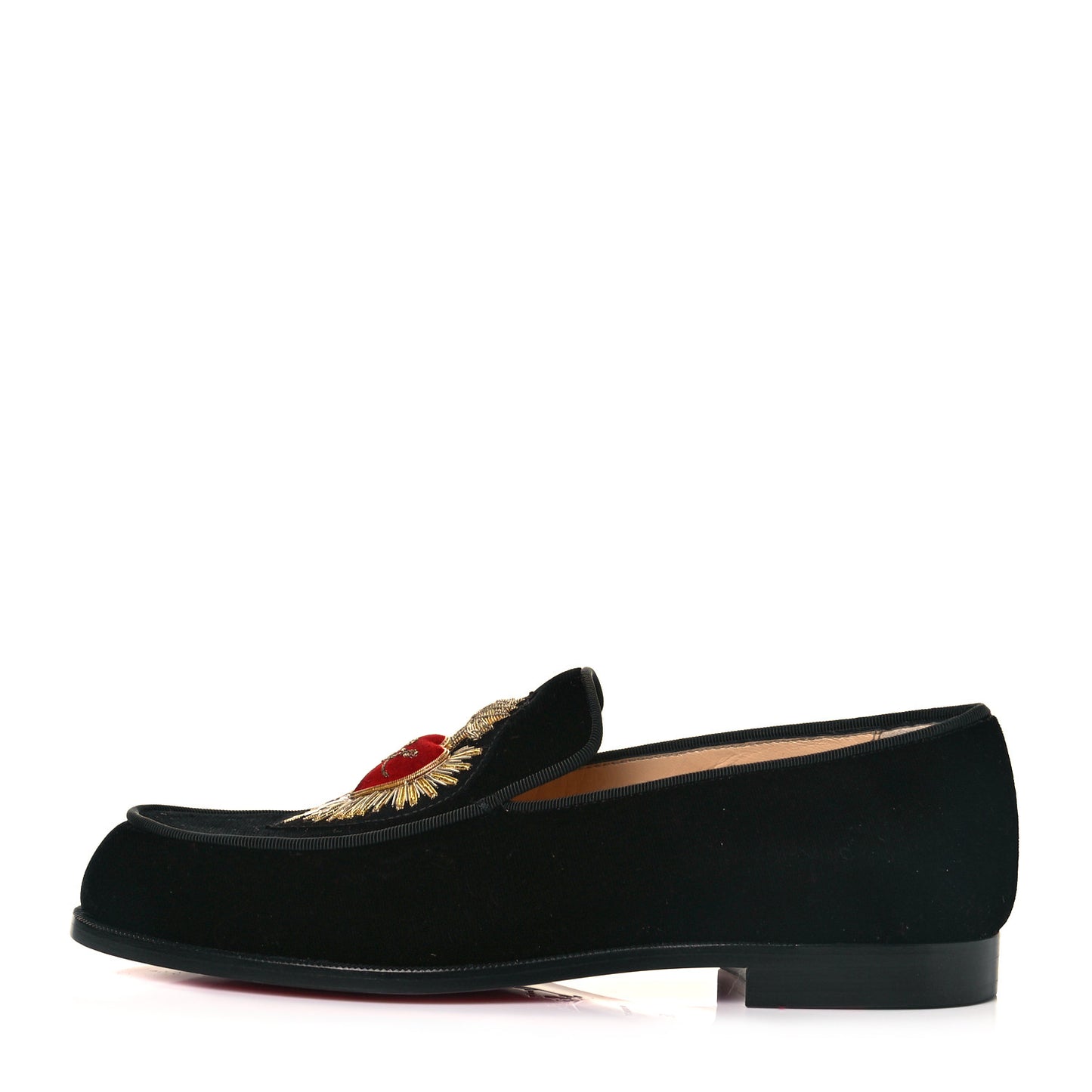 Velvet Perou Corazon Flats 36 Black