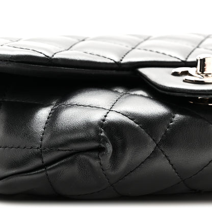 Chanel Calfskin Quilted CC Uniform Flap Belt Bag Black 9 of 10