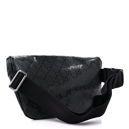 Gucci Imprime Monogram Belt Bag Black 3 of 10