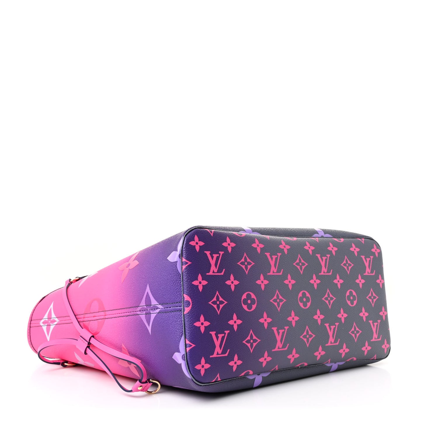 Monogram Giant Spring In The City Neverfull MM Midnight Fuchsia