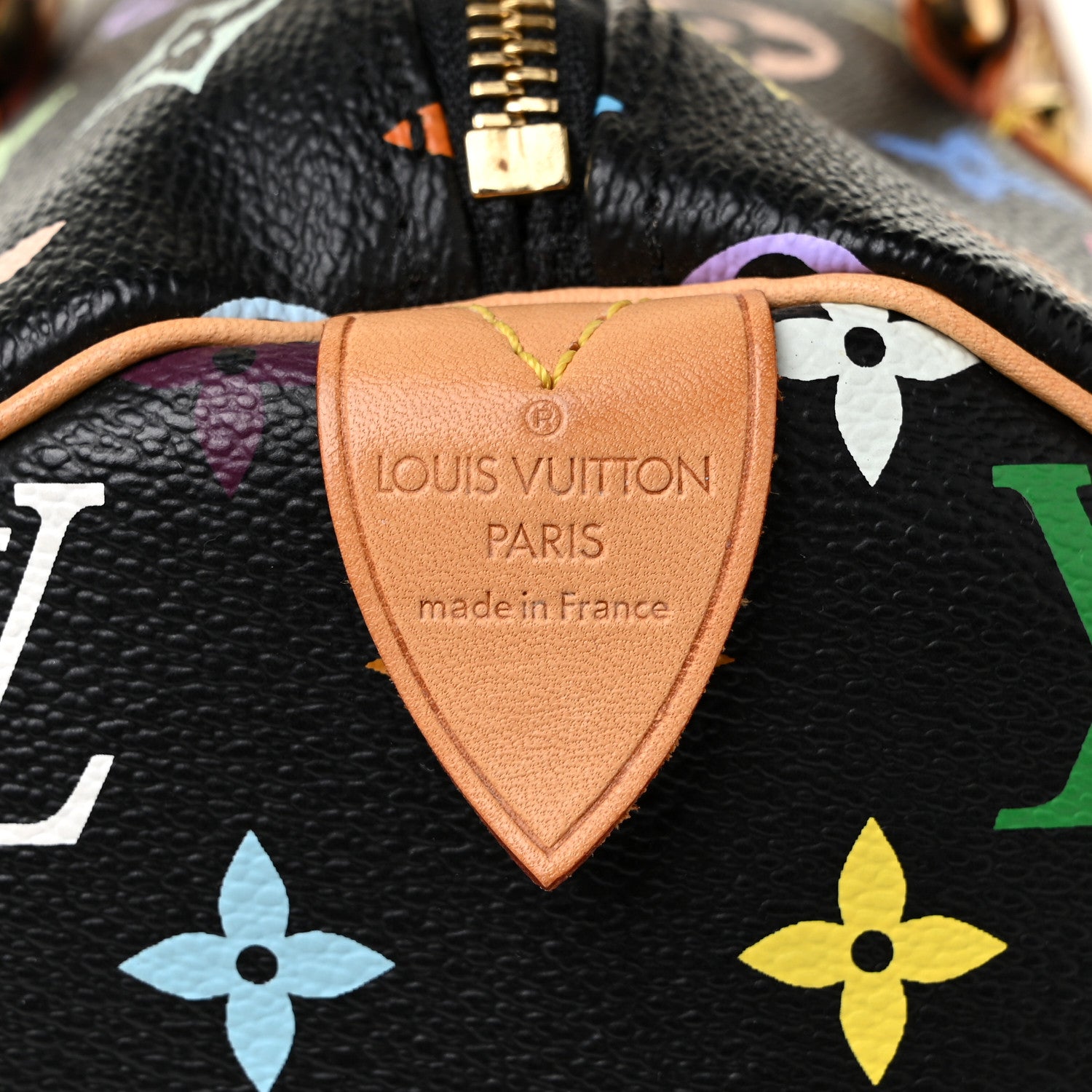 Louis Vuitton Monogram Multicolor Speedy 30 Black 6 of 21