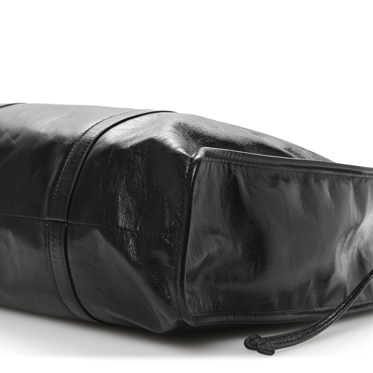 Prada Soft Lux Large Shopping Tote Black 1838602 – FASHIONPHILE