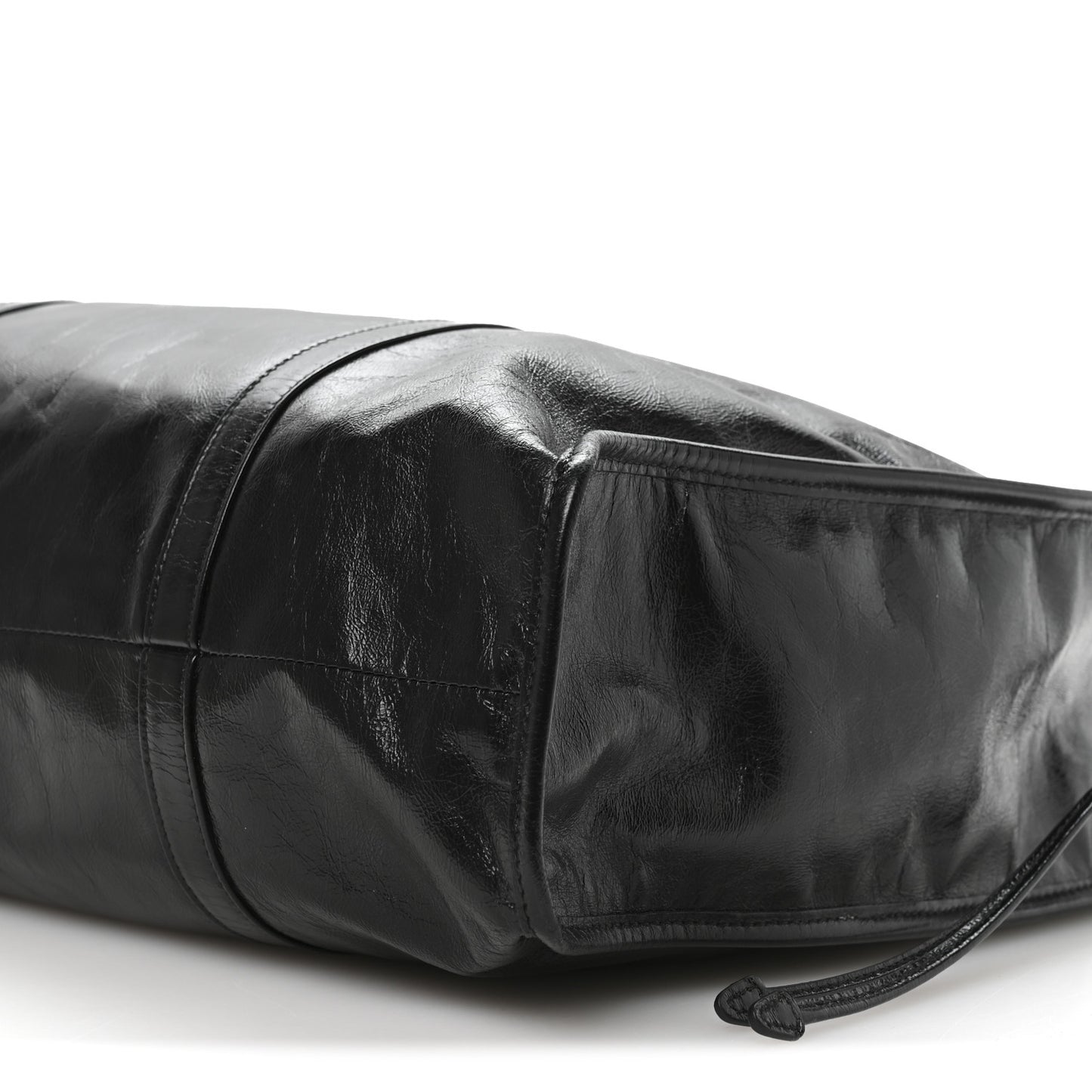 Soft Lux Large Shopping Tote Black