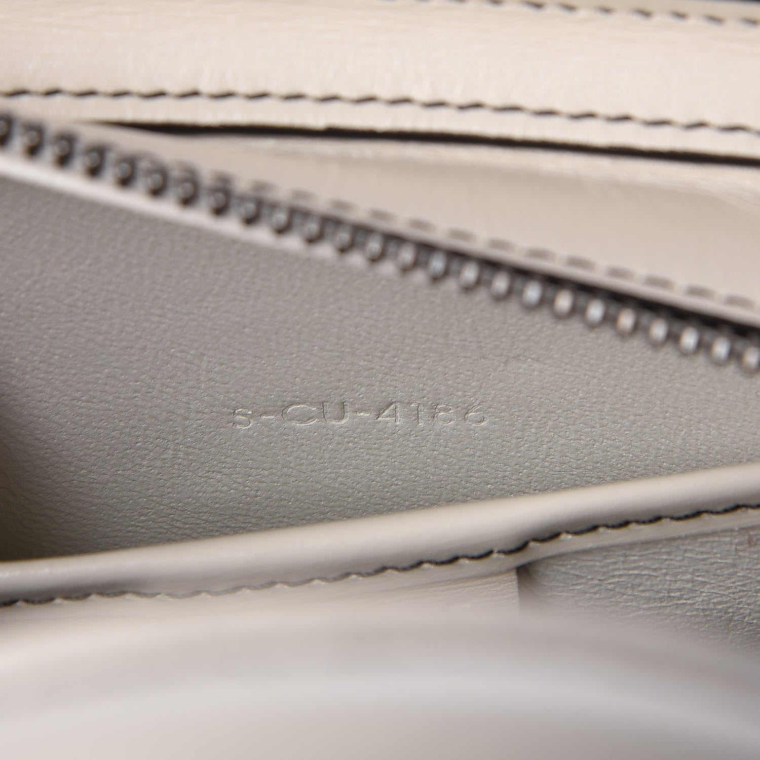 Celine Satin Calfskin Nano Luggage White 7 of 7