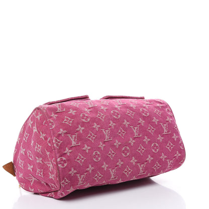 Louis Vuitton Monogram Denim Neo Speedy Fuchsia 4 of 21