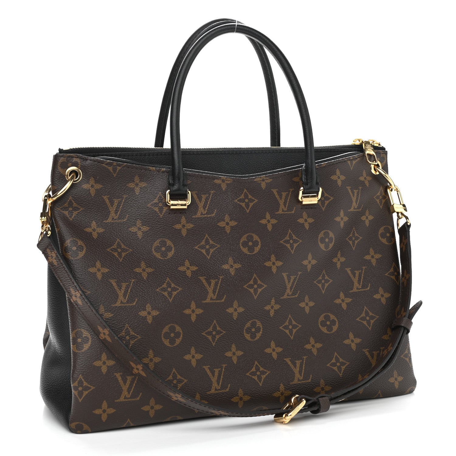Louis Vuitton Monogram Pallas Full Black 3 of 17