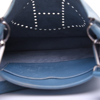Hermes Epsom Evelyne PM Blue Jean 5 of 12