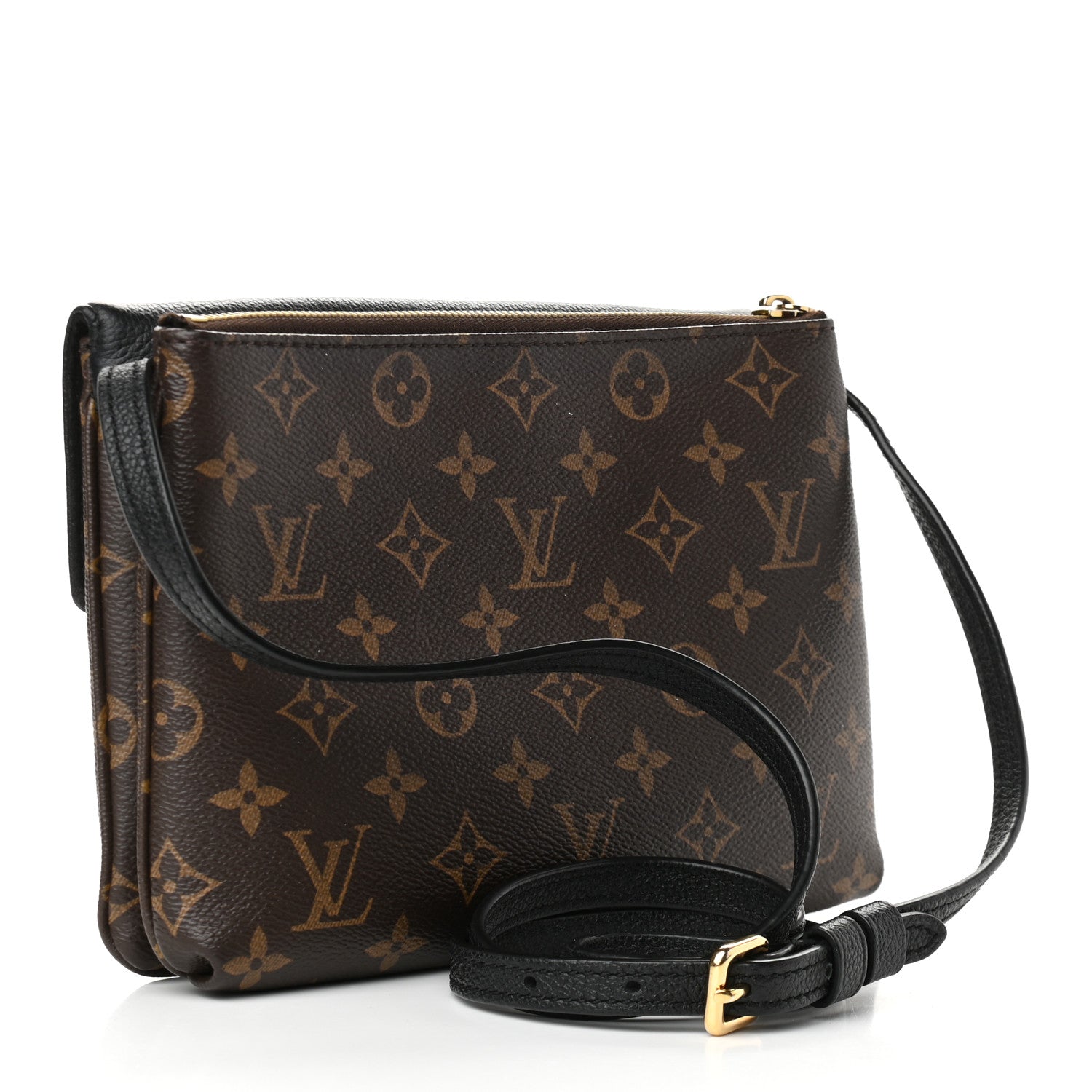 Louis Vuitton Monogram Twice Pochette Black 3 of 10
