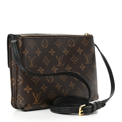 Louis Vuitton Monogram Twice Pochette Black 3 of 10