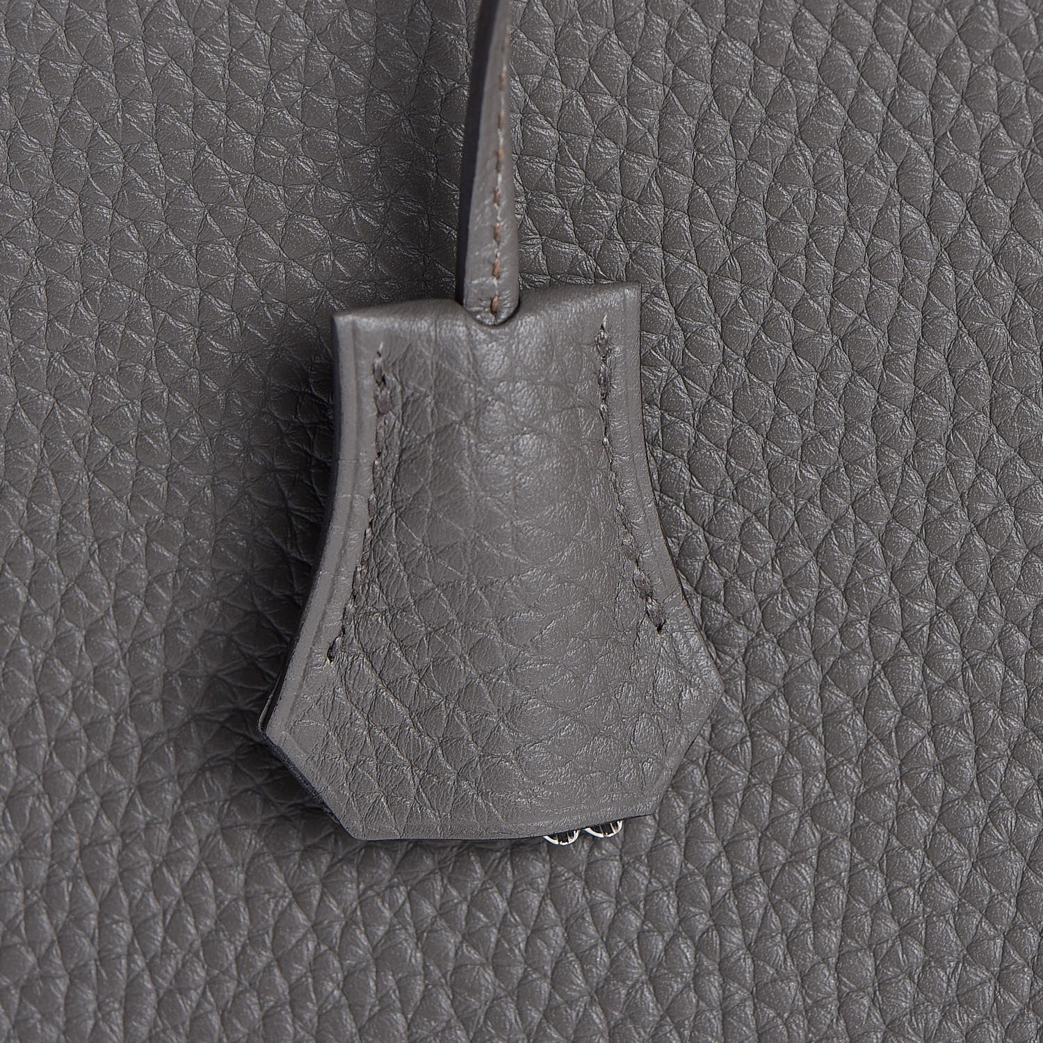 Hermes Taurillon Clemence Kelly Retourne 35 Etain 35 of 40