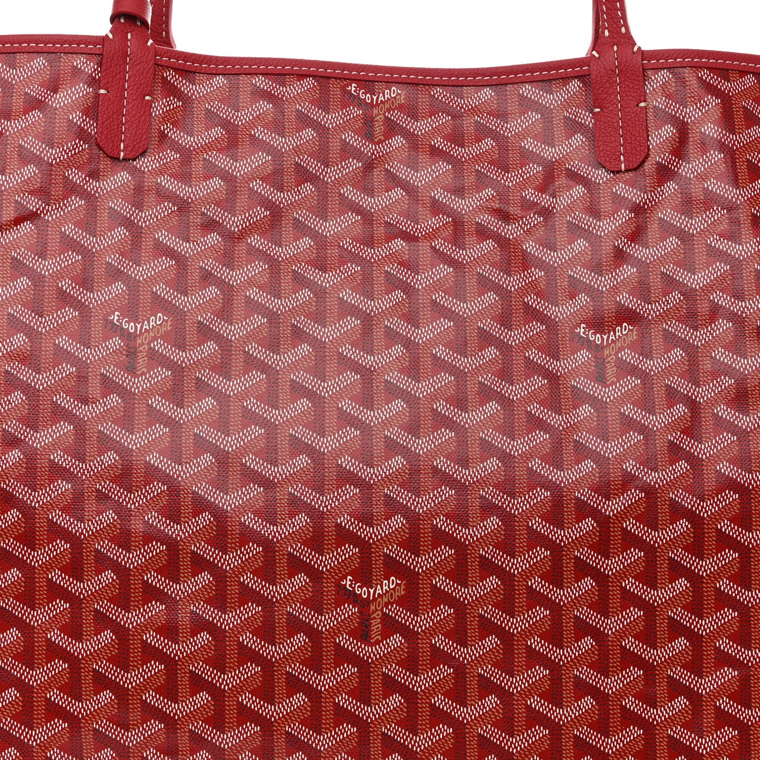 Goyard Goyardine Saint Louis GM Red 10 of 12