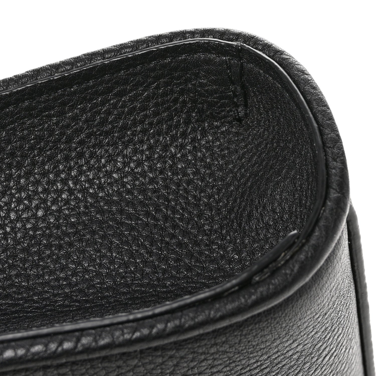 Valentino Garavani Grainy Calfskin Monochrome Bag Black 11 of 11