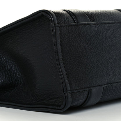 Marc Jacobs Grained Calfskin Small The Tote Bag Black 10 of 11