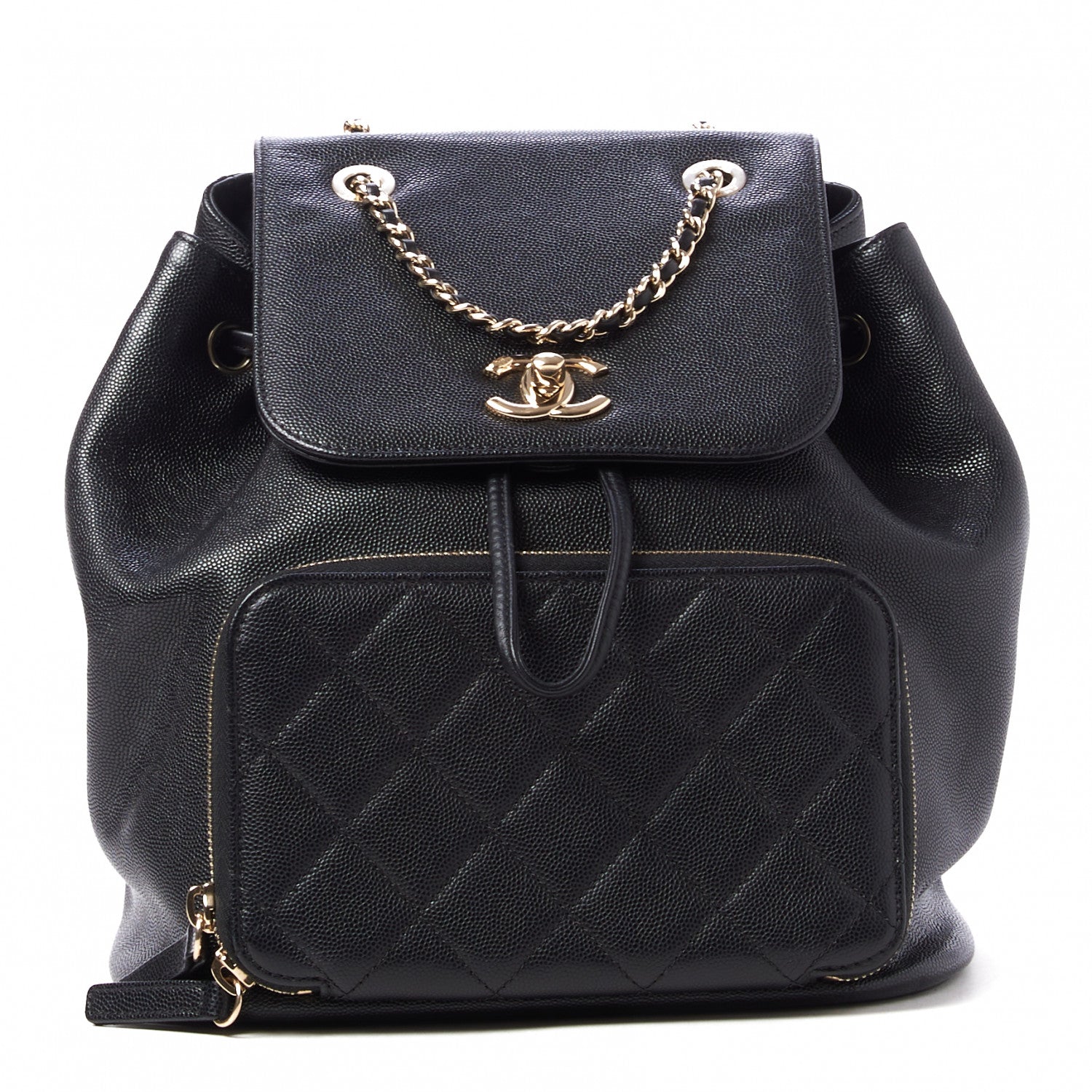 Chanel Caviar Quilted Business Affinity Backpack Black 3 of 11