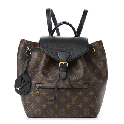 Louis Vuitton Monogram Montsouris PM Black 1 of 11