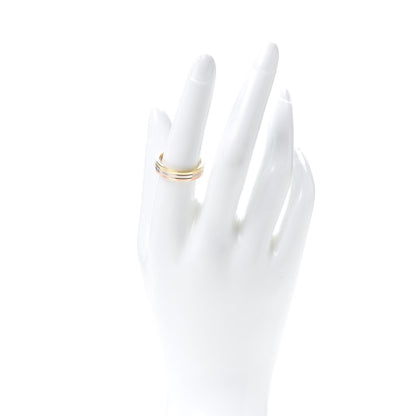 Cartier 18K Pink White Yellow Gold 4.8mm Vendome Louis Cartier Wedding Band Ring 56 7.5 2 of 5