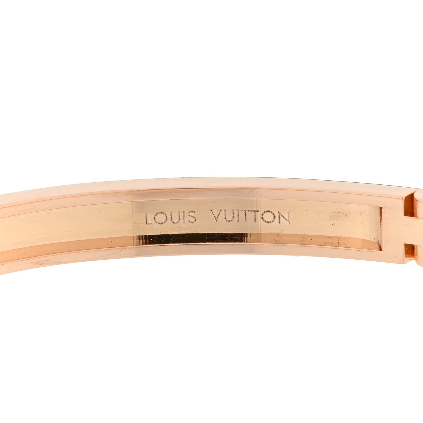 18K Yellow Gold Empreinte Bangle Bracelet 16