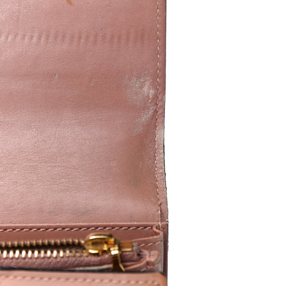 Louis Vuitton Vernis Sarah Wallet Rose Velours 12 of 28