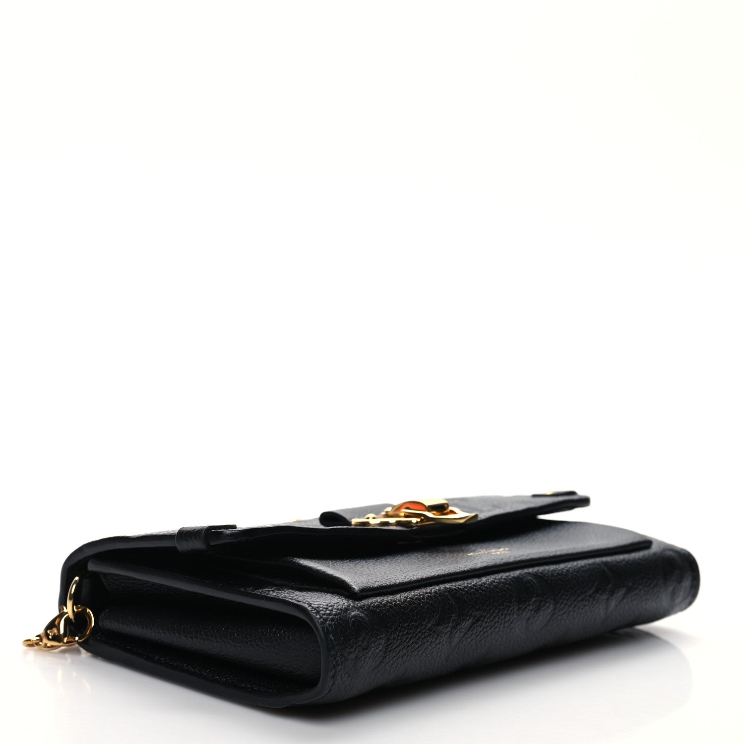 Louis Vuitton Empreinte Vavin Chain Wallet Black 4 of 8