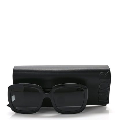 Christian Dior Acetate DDior Square Sunglasses Black 8 of 8
