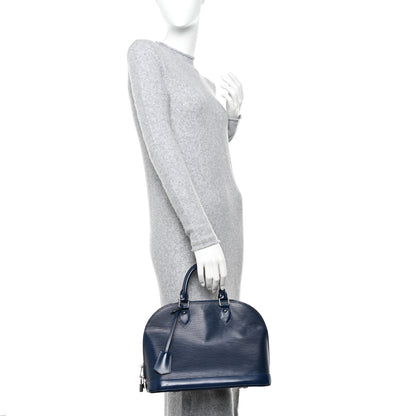 Louis Vuitton Epi Alma PM Indigo 2 of 10