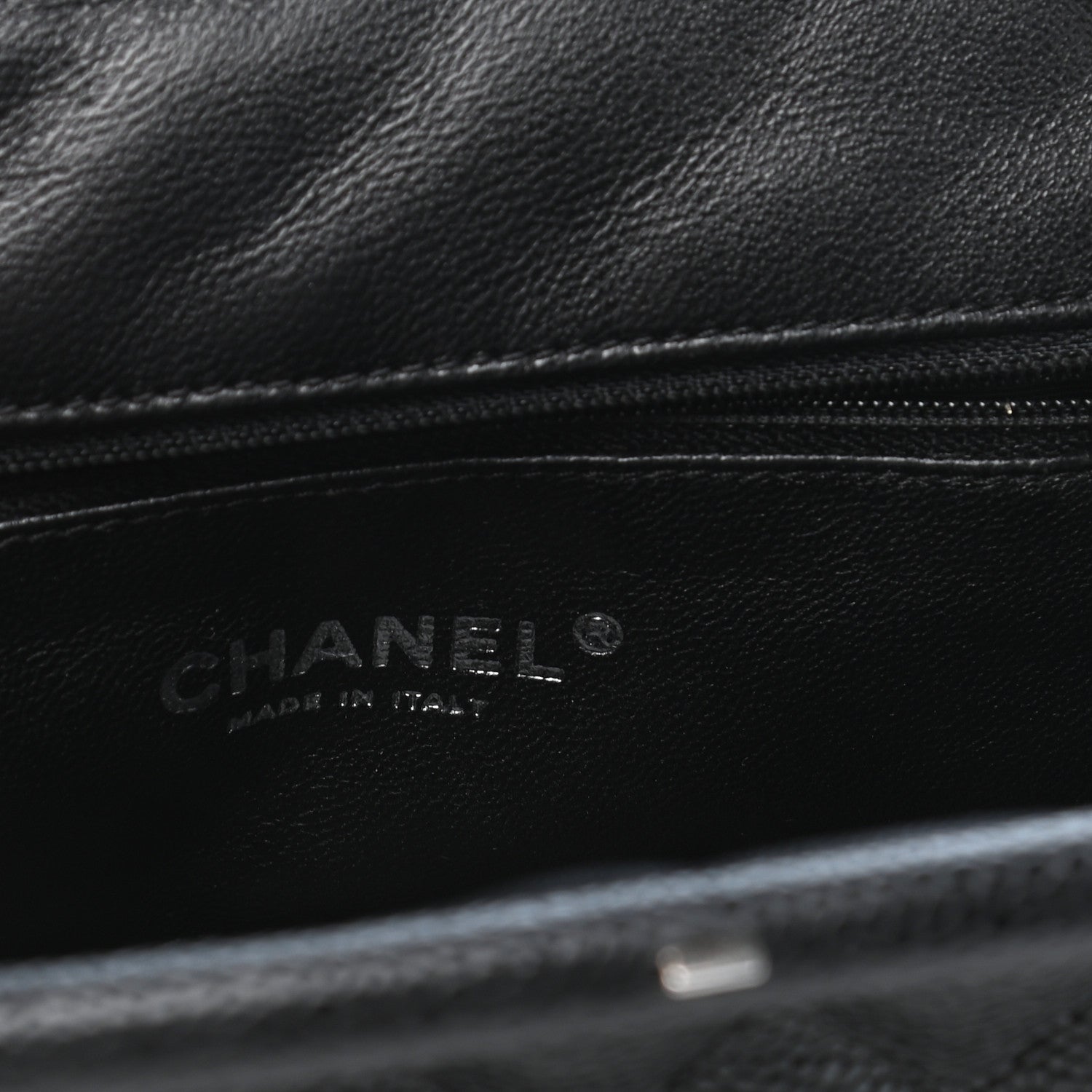 Chanel Caviar Quilted Timeless Clutch Black 6 of 7