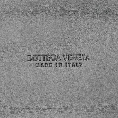 Bottega Veneta Nappa Maxi Intrecciato Overlock Stitched Small Arco Tote Black Silver 7 of 10