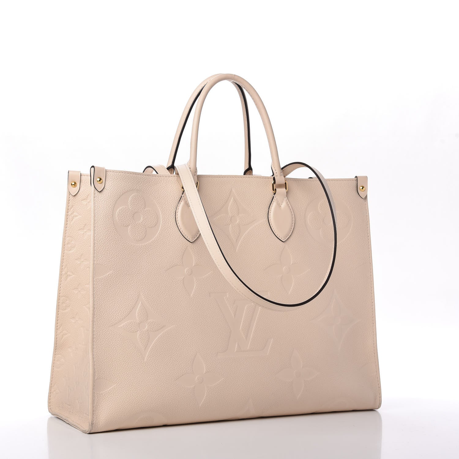 Louis Vuitton Empreinte Monogram Giant Onthego GM Creme 3 of 9