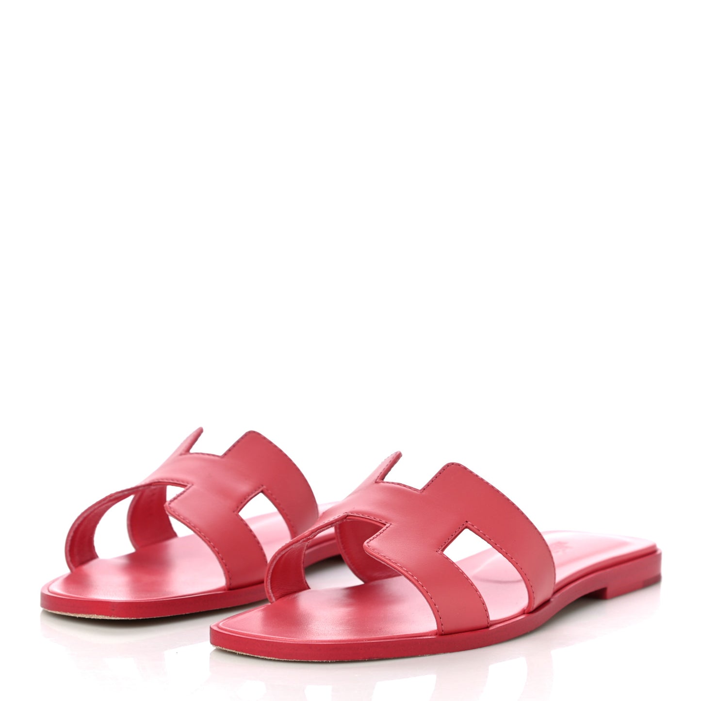 Calfskin Oran Sandals 37 Rouge Bali