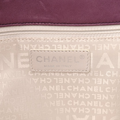 Chanel Lambskin Quilted CC Flap Light Purple 6 of 14