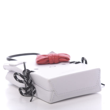 Balenciaga Calfskin Hello Kitty Phone Holder White 4 of 10