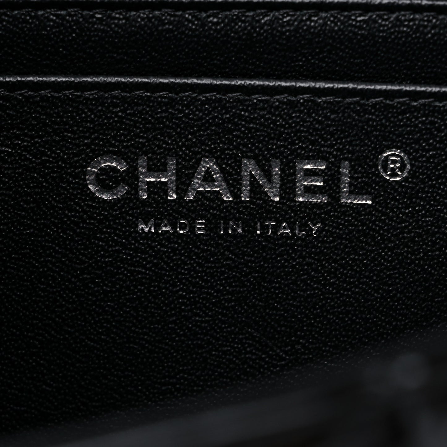 Patent Calfskin Quilted Bi-Color Mini Rectangular Flap Pink Black