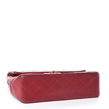 Chanel Lambskin Quilted Medium Double Flap Red 4 of 13