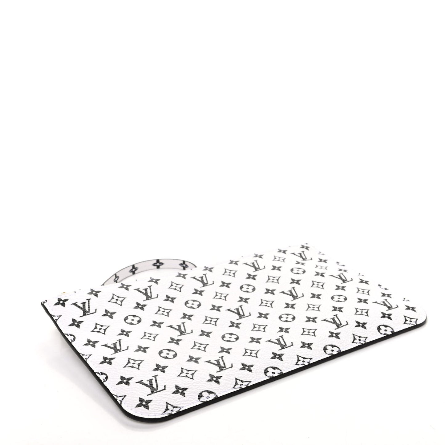 Monogram Giant Neverfull MM GM Pochette White