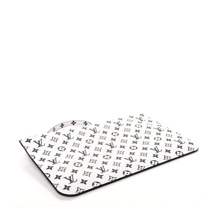 Louis Vuitton Monogram Giant Neverfull MM GM Pochette White 4 of 6