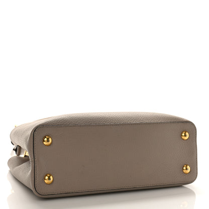 Louis Vuitton Taurillon Capucines PM Galet 4 of 8