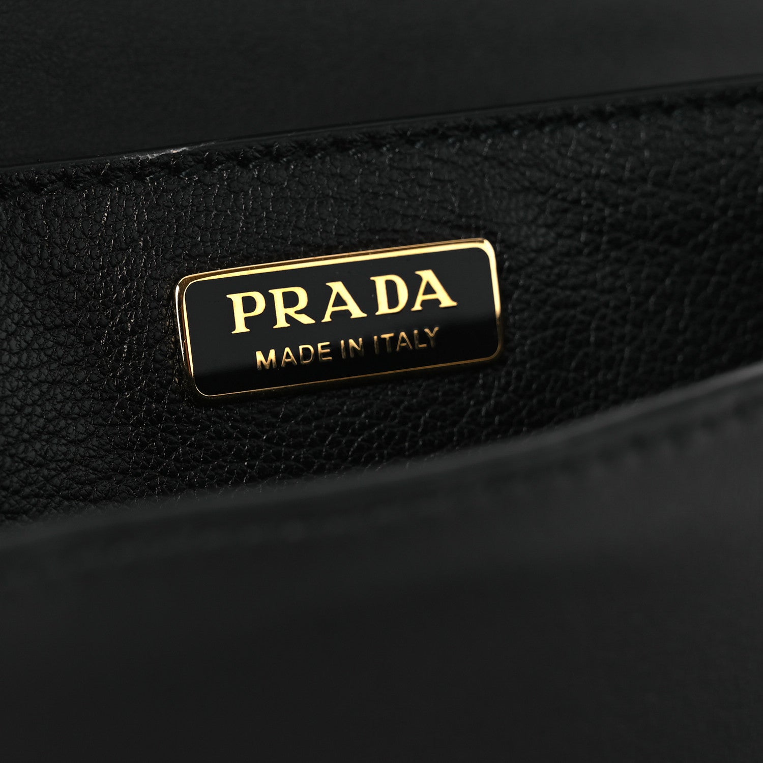 Prada City Calfskin Ostrich Cahier Bag Fuoco Black 6 of 11