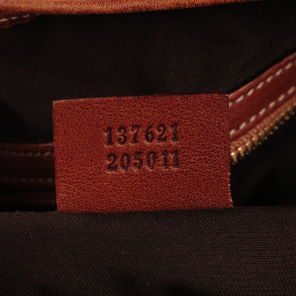 Gucci Monogram Medium Pelham Shoulder Bag Brown 7 of 7