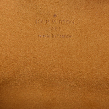 Louis Vuitton Monogram Denim Pochette Plat Clutch Blue 6 of 7